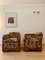 Italienische Art Deco Sofagarnitur im Stil von Fortunato Depero, 1920er, 3er Set 31