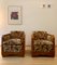 Italienische Art Deco Sofagarnitur im Stil von Fortunato Depero, 1920er, 3er Set 40
