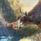 Charles Philogene Tschaggeny, Pastoral Landscape, 1849, Oil on Board, Image 7