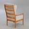 Vintage German High-Back Chair 2