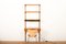Wall Shelf Royal System 1 in Teak Wood with Writing Shelf & Black Metal Clip-on Lamp by Poul Cadovius for Cado, 1948, Image 11