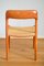 Danish Model 75 Teak Chairs by Niels O. Møller for Jl Moller, 1960s, Set of 4 15