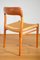 Danish Model 75 Teak Chairs by Niels O. Møller for Jl Moller, 1960s, Set of 4 23