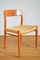 Danish Model 75 Teak Chairs by Niels O. Møller for Jl Moller, 1960s, Set of 4 12