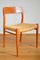 Danish Model 75 Teak Chairs by Niels O. Møller for Jl Moller, 1960s, Set of 4 21