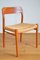 Danish Model 75 Teak Chairs by Niels O. Møller for Jl Moller, 1960s, Set of 4 30