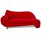 Gaudi 3-Seater Sofa in Red Fabric from Bretz 1