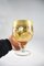Italian Gilded Glass Goblet, 1950s 12
