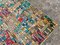 German Pop Art Blue and Green Wool Rug from Vorwerk, 1960s, Image 7