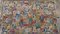 Deutscher Pop Art Wollteppich in Blau & Grün von Vorwerk, 1960er 3
