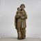 16th century Wooden Statue of Madonna with Child 11