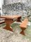 Monastery Table and Benches in Oak, 1920s, Image 10