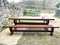 Monastery Table and Benches in Oak, 1920s 4