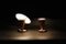 Bauhaus Mushroom Table Lamps in Copper Finish, Former Czechoslovakia, 1930s, Set of 2 12