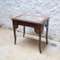 Table Moderniste en Bois avec Plateau Rembourré, Espagne, Début du 20ème Siècle 3