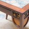 Table Moderniste en Bois avec Plateau Rembourré, Espagne, Début du 20ème Siècle 10