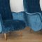 Chaises Mid-Century attribuées à Gio Ponti, 1950s, Set de 2 3