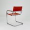 Chairs Model MG5 Centro Studio Desk Chair in Cognac by Mart Stam & Marcel Breuer for Fasem ,Italy, 1970s 6