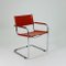 Chairs Model MG5 Centro Studio Desk Chair in Cognac by Mart Stam & Marcel Breuer for Fasem ,Italy, 1970s 3