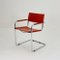 Chairs Model MG5 Centro Studio Desk Chair in Cognac by Mart Stam & Marcel Breuer for Fasem ,Italy, 1970s 1
