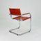Chairs Model MG5 Centro Studio Desk Chair in Cognac by Mart Stam & Marcel Breuer for Fasem ,Italy, 1970s 4