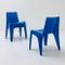 Space Age Blue BA1171 Chairs by Helmut Bätzner for Bofinger, Germany, 1970s 6