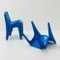 Space Age Blue BA1171 Chairs by Helmut Bätzner for Bofinger, Germany, 1970s 9