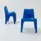 Space Age Blue BA1171 Chairs by Helmut Bätzner for Bofinger, Germany, 1970s 7