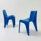Space Age Blue BA1171 Chairs by Helmut Bätzner for Bofinger, Germany, 1970s 8