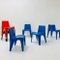 Space Age Blue BA1171 Chairs by Helmut Bätzner for Bofinger, Germany, 1970s 1