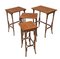 Mesas nido Secesión Vienna de madera curvada de Michael Thonet para Thonet, década de 1890. Juego de 4, Imagen 3