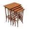 Mesas nido Secesión Vienna de madera curvada de Michael Thonet para Thonet, década de 1890. Juego de 4, Imagen 2