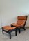 Set aus Inca Chaiselongue und Ottomane von Peter Opsvik für Westnofa, 1970er 1