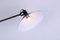 Schwarze Gegengewichts Deckenlampe von JJM Hoogervorst für Anvia, 1970er 13