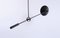 Schwarze Gegengewichts Deckenlampe von JJM Hoogervorst für Anvia, 1970er 18