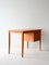 Scandinavian Teak Desk with 3 Drawers, 1950s 6