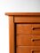 Scandinavian Teak Desk with 3 Drawers, 1950s 8
