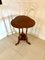 Antique Edwardian Carved Mahogany Lamp Table, 1910s, Image 1
