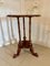 Antique Edwardian Carved Mahogany Lamp Table, 1910s, Image 6
