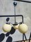 Vintage Art Deco Napako Chandelier in Brass, 1940s, Image 1