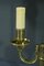 Bouillotte Lampe, frühes 20. Jh. mit 2 Leuchten 10