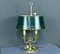 Bouillotte Lampe, frühes 20. Jh. mit 2 Leuchten 3