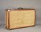 French Antique Steamer Trunk Suitcase, 1920s, Image 2
