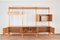 Mid-Century Modern Teak Wall Unit by Kjell Riise for Rival Brodrene Jatogs, 1960s, Set of 3, Image 2