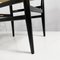 Mid-Century Modern Italian Black Wood and Straw Chairs by Gio Ponti for Cassina, 1960s, Set of 10 16