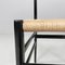 Mid-Century Modern Italian Black Wood and Straw Chairs by Gio Ponti for Cassina, 1960s, Set of 10 13
