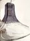 Model LS185 Pendant in Crystal-Purple Murano Glass by Carlo Nason for Mazzega, 1960s 7