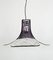 Model LS185 Pendant in Crystal-Purple Murano Glass by Carlo Nason for Mazzega, 1960s 13