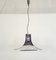 Model LS185 Pendant in Crystal-Purple Murano Glass by Carlo Nason for Mazzega, 1960s 11