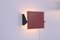 Pink Metal Sconce by J. J. M. Hoogervorst for Anvia, 1950s 3